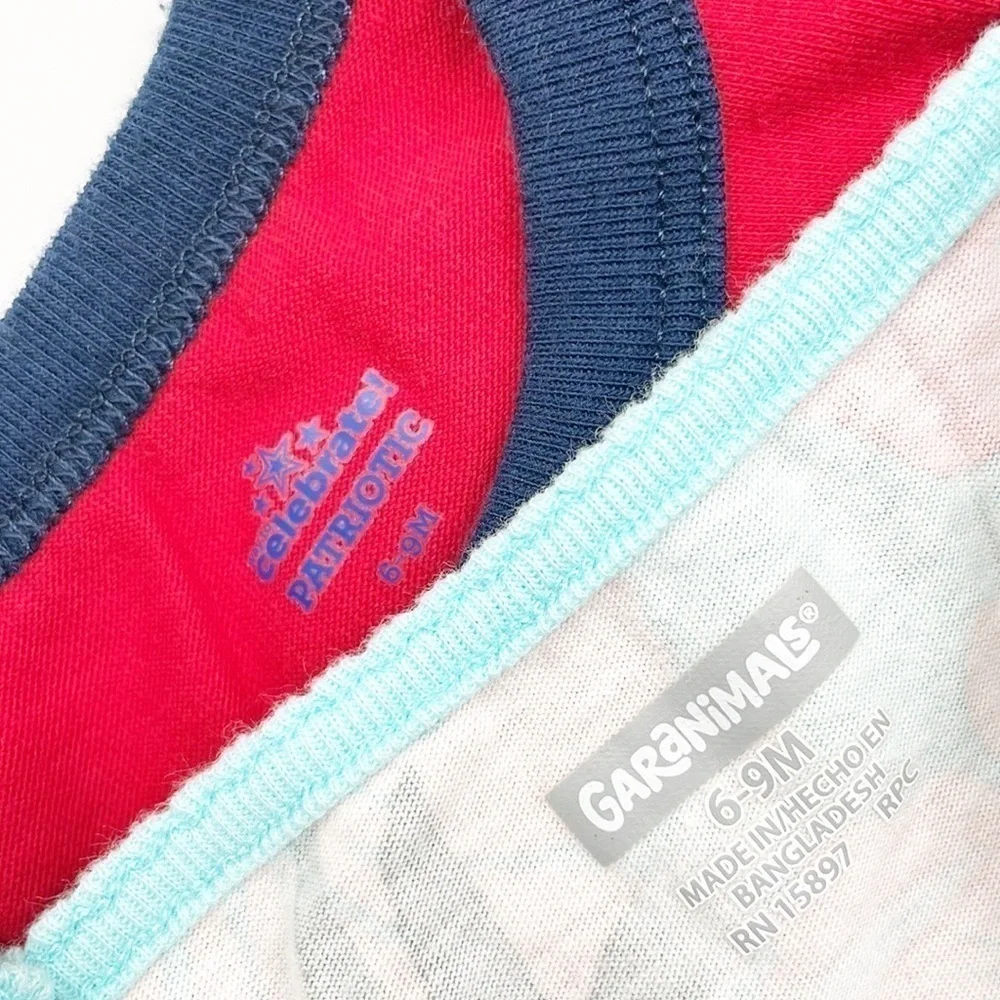 Celebrate! & Garanimals 2 piece baby girls bodysuits